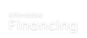 "Affordable Financing" white Button Text